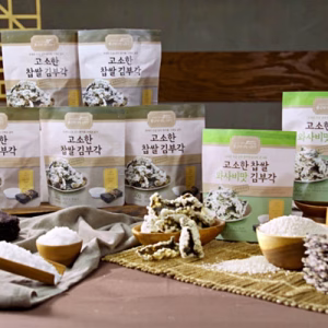 오미선 장인 남원 김부각 10봉 밀가루제로 글루텐프리 전통 고소한 찹쌀 김부각